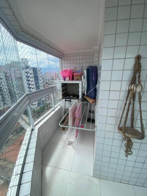 Apartamento 2 Dormitorios E Sacada Gourmet Frente Ao Mar Praia Grande  Exterior photo