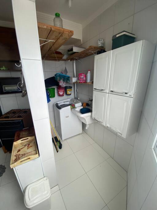 Apartamento 2 Dormitorios E Sacada Gourmet Frente Ao Mar Praia Grande  Exterior photo