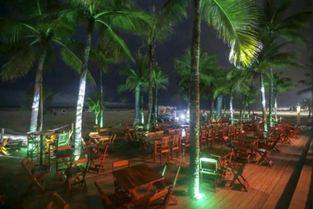 Apartamento 2 Dormitorios E Sacada Gourmet Frente Ao Mar Praia Grande  Exterior photo
